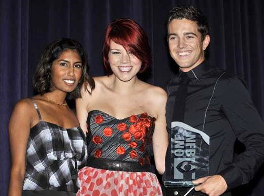 Nimisha, Phillip &amp; Eva at the NFB awards